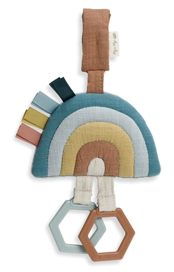 Top 10 🥰 Itzy Ritzy Baby Accessories Bitzy Bespoke Ritzy Jingle Attachable Travel Toy- Rainbow 🔔 1 Itzy Ritzy Baby Accessories Bitzy Bespoke Ritzy Jingle Attachable Travel Toy- Rainbow