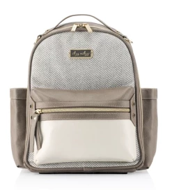 Itzy Ritzy Vanilla Latte Itzy Mini Diaper Bag