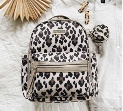 Itzy Ritzy Leopard Itzy Mini Diaper Bag Backpack Baby Accessories