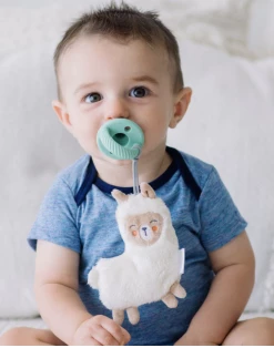 Itzy Ritzy Sweetie Pal Plush & Pacifier- Llama Baby Accessories