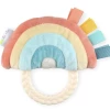 Itzy Ritzy Ritzy Plush Rattle Pal With Teether- Rainbow