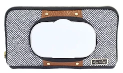 Itzy Ritzy Coffee & Cream Travel Wipes Cover