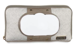 Baby Registry Vanilla Latte Travel Wipes Case