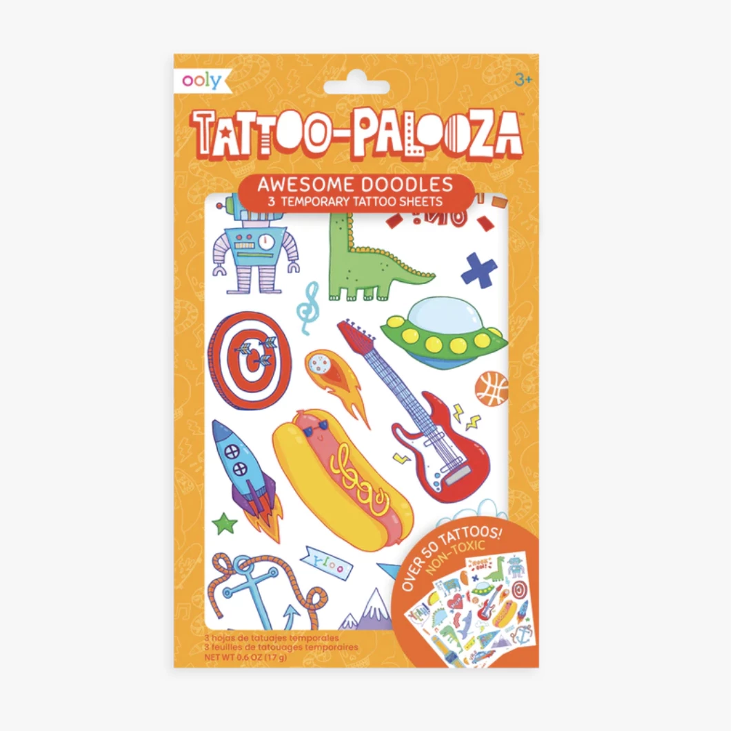 Top 10 👏 OOLY Toys Awesome Doodles Temp Tattoo ⭐ 1 OOLY Toys Awesome Doodles Temp Tattoo