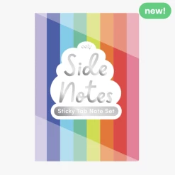 OOLY Toys Side Notes Sticky Tab Note Pad-Color Write
