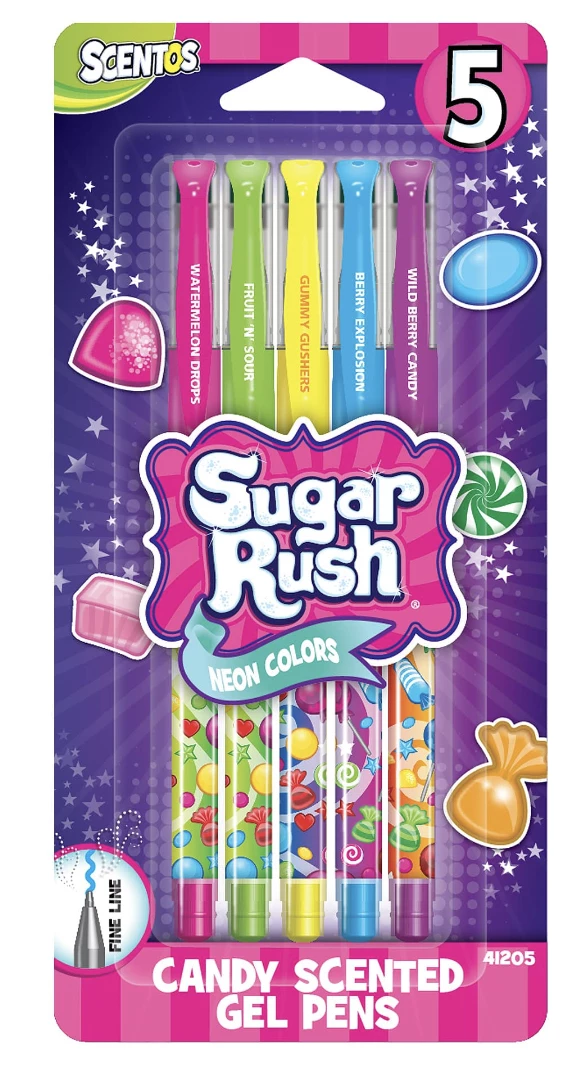 Buy ๐ SCHYLLING 5pk. Neon Scented Gel Pens Toys ๐ฏ 1 SCHYLLING 5pk. Neon Scented Gel Pens Toys