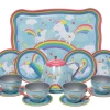 SCHYLLING Toys Unicorn Tin Tea Set