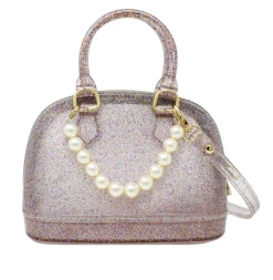 ZOMI GEMS Gifts Jelly Bowling Crossbody Bag- Glitter Rainbow