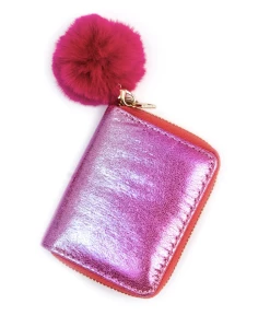 ZOMI GEMS Shiny Wallet- Pink