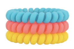 HOT FOCUS INC Toys Pool Party Matte Hair Ties- Pack Of 3