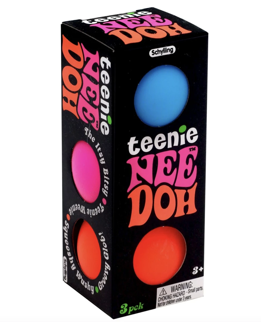 Deals 🌟 SCHYLLING Toys Teenie Needoh- Pink, Blue, Orange ⭐ 1 SCHYLLING Toys Teenie Needoh- Pink, Blue, Orange