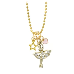 ZOMI GEMS Ballerina, Star, & Heart Necklace