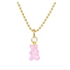 ZOMI GEMS Gummy Bear Necklace- Pink. Gifts