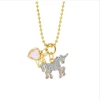 ZOMI GEMS Unicorn, Heart, & Gem Necklace Gifts