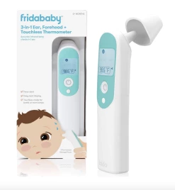Frida 3-in-1 Ear, Forehead + Touchless Infrared Thermometer