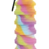 I SCREAM Tie Dye Silicone Collapsible Water Bottle Toys