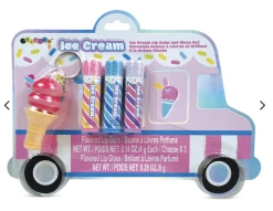I SCREAM Ice Cream Truck Lip Balm & Gloss Set Toys