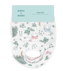 Aden + Anais Baby Accessories Forest Fantasy Classic Snap Bibs