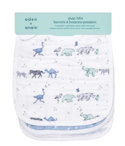Baby Registry Rising Star Classic Snap Bibs 3pk