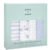 Aden + Anais Baby Accessories Rising Star Cotton Muslin Swaddles 4pk
