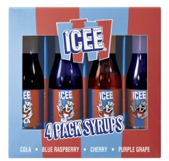 I SCREAM Icee 4pk Syrup Set