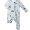 Angel Dear Wildlife On Vacation 2-way Zipper Footie
