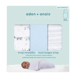 Aden + Anais Baby Accessories Rising Star Essentials Wrap Swaddle 3pk