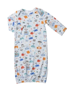 Angel Dear Infant Clothing Retro Gaming Gown