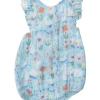 Angel Dear SUNSUIT - FLORAL SWAN