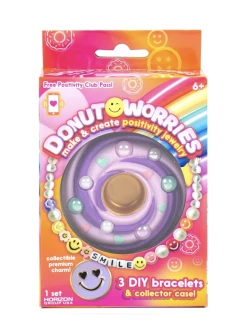HORIZON GROUP Toys Donut Worries Smile Bracelet Kit