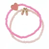 Jane Marie Kids Set Of 2 Pink Bracelets - Hear&Ballet Slippers