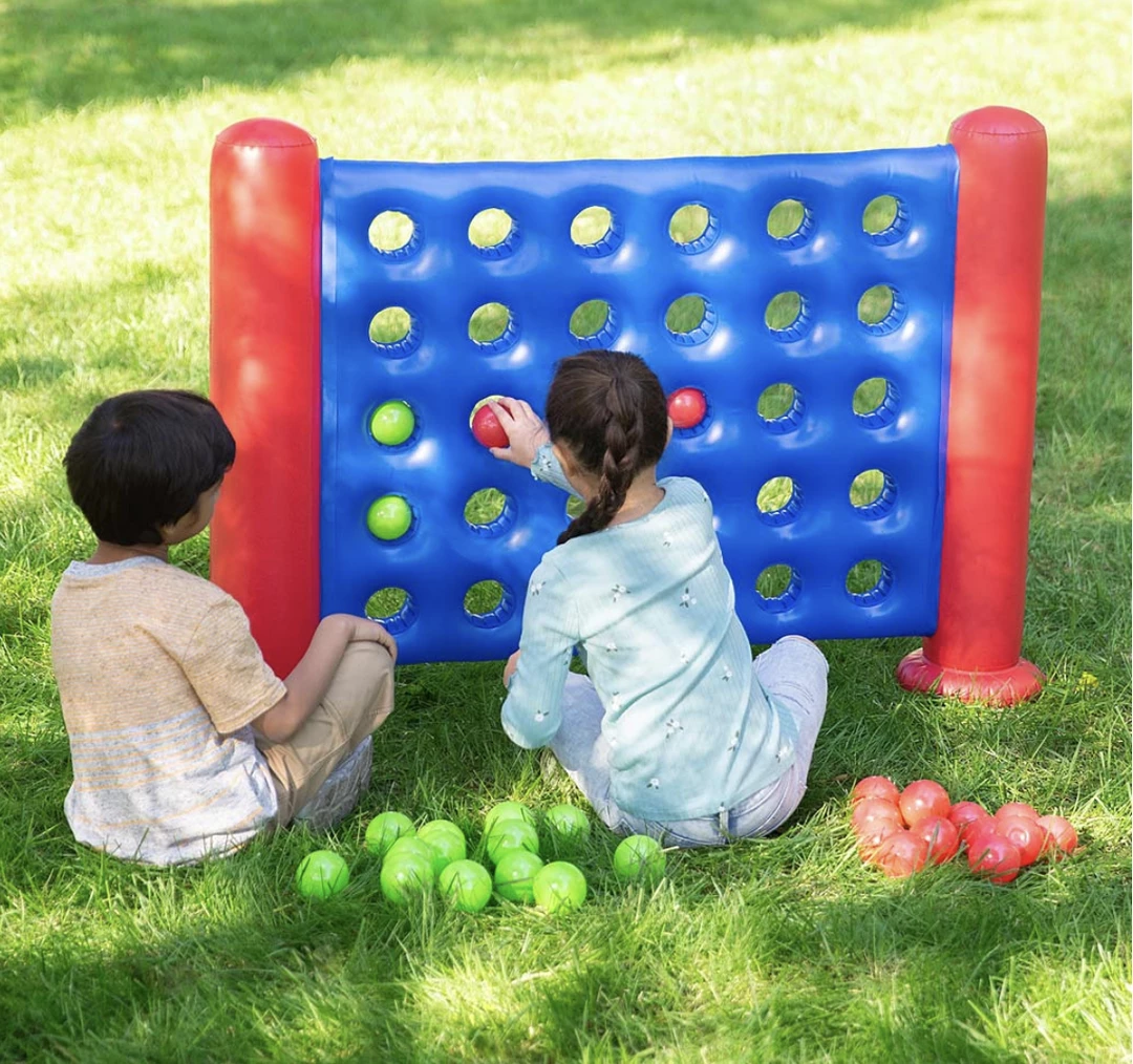 Wholesale π HEARTHSONG Toys Giant Inflatable 4-In-A-Row Game π― 1 HEARTHSONG Toys Giant Inflatable 4-In-A-Row Game