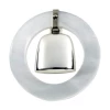 Salisbury Sterling Silver Teething Ring Baby Rattle