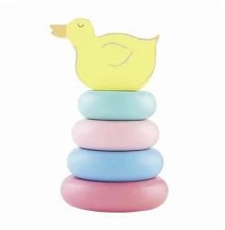 Mudpie Accessories Duck Farm Wood Stacking Toy Baby Accessories