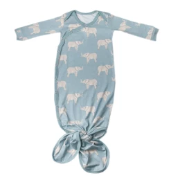 Baby Registry CP Peanut Knotted Gown