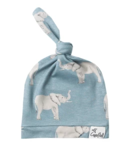 Copper Pearl Baby Accessories CP Peanut Top Knot Hat