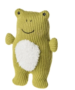 Mary Meyer Knitted Nursery Frog