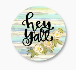 Baxter & Me Hey Y'all Door Hanger