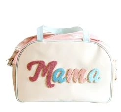 Bari Lynn Duffle Bag (Cream) - Mama Gifts