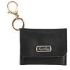 Baby Registry Black Mini Wallet Card Holder & Key Chain Charm