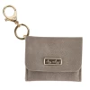 Itzy Ritzy Taupe Mini Wallet Card Holder & Key Chain Charm Baby Accessories