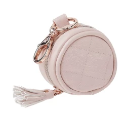 Itzy Ritzy Blush Diaper Bag Charm Pod Keychain