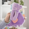 Itzy Ritzy Baby Accessories Dempsey The Dino Plush Silicone Teether Toy