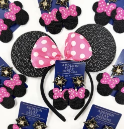 Bari Lynn Girl Mouse Earrings