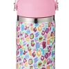Jane Marie Lovely Leopard 12oz. Bottle W/Straw Cap