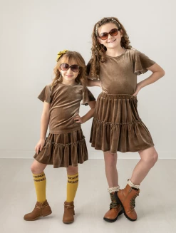 Evie's Closet Fall 22 Evie's Closet Hazel Blossum Simplicity Skirt Set New Arrivals