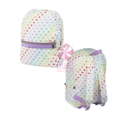 Oh Mint Baby Accessories Tiny Hearts Medium Backpack