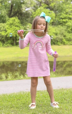 Trotter Street Fall 22 Over The Rainbow Dress W/Pockets New Arrivals