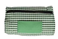 SugarBee Green Gingham Nap Mat