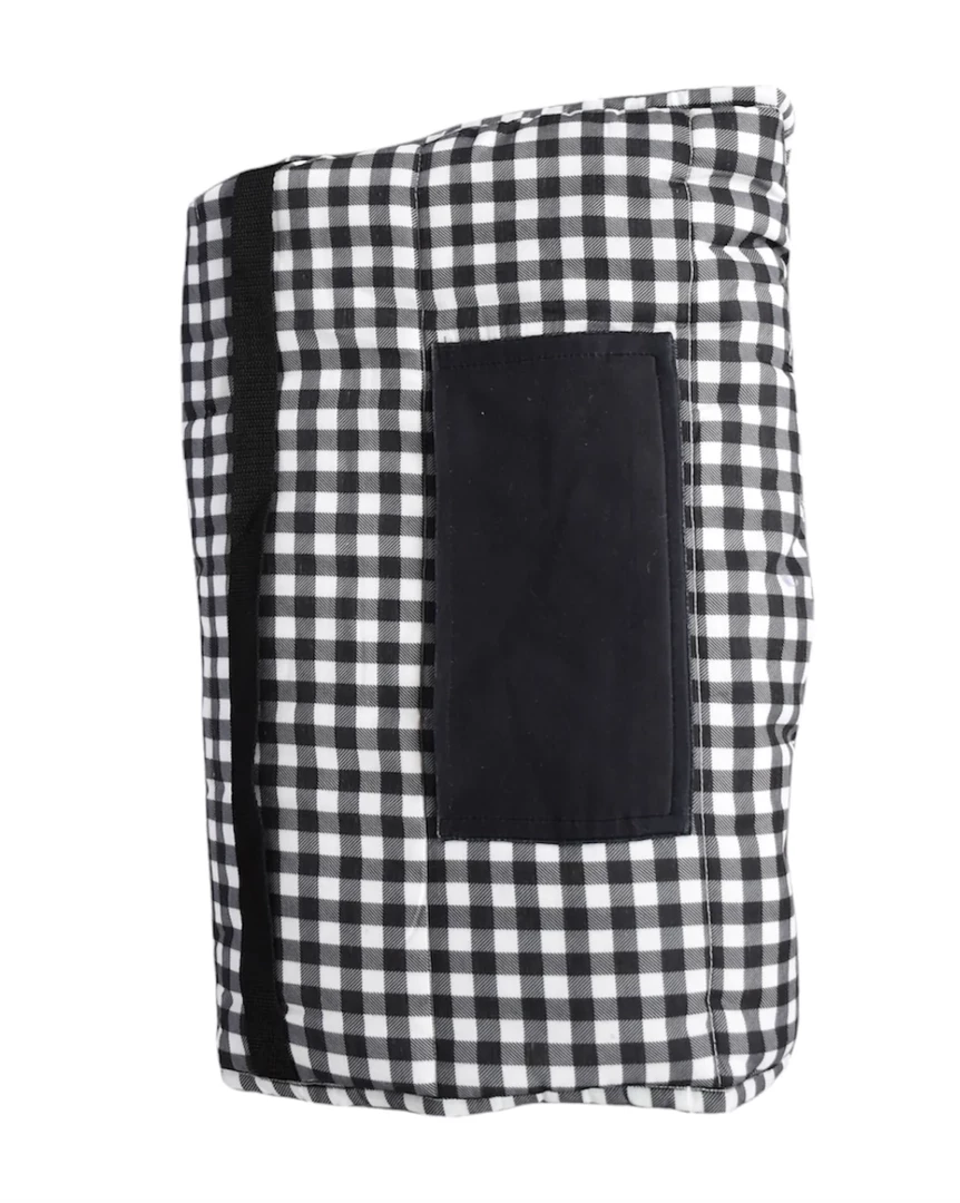 Best Pirce ⌛ SugarBee Black Gingham Nap Mat Gifts ⌛ 1 SugarBee Black Gingham Nap Mat Gifts